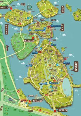 厦门园博苑小火车路线