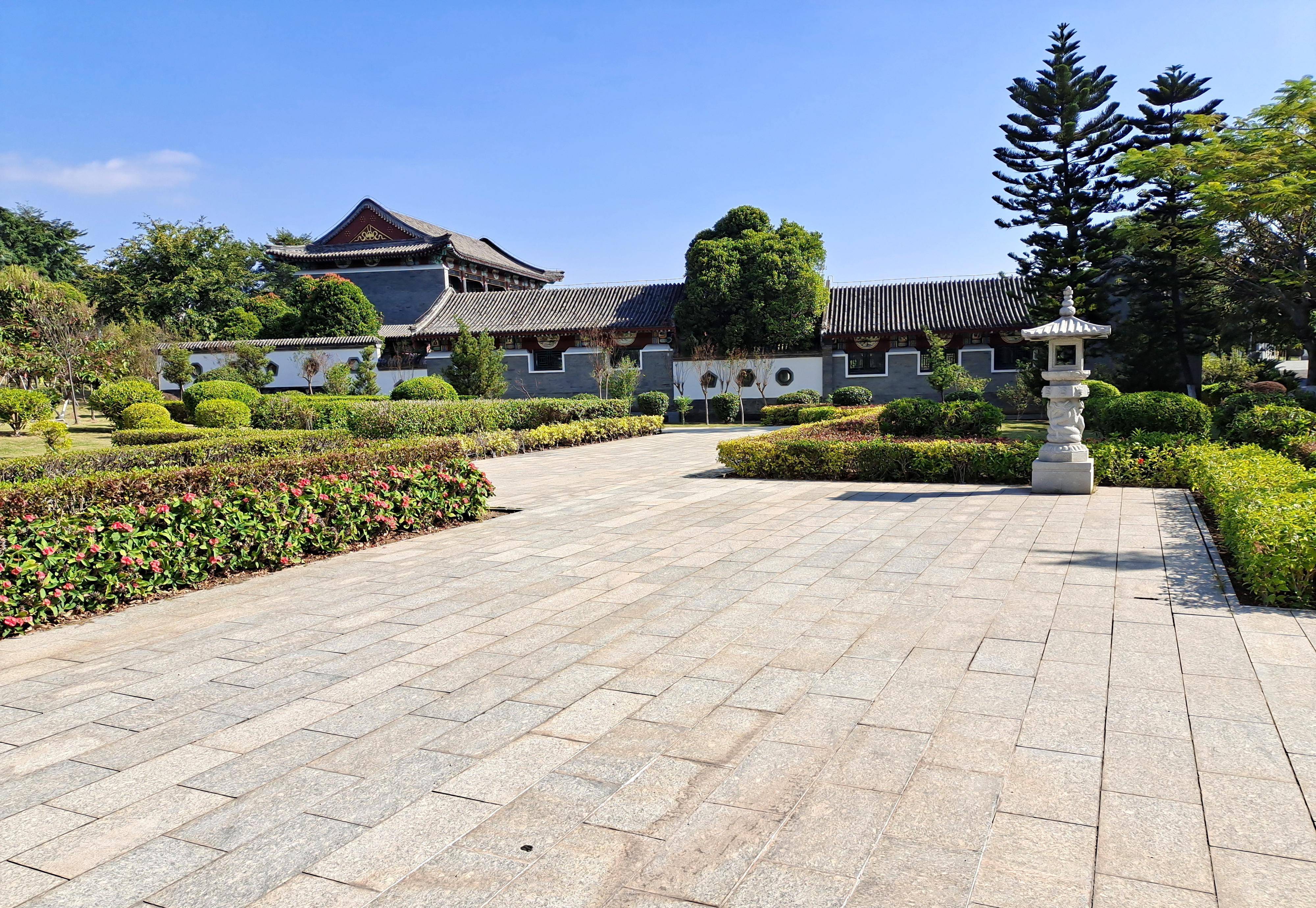 厦门园博苑真美,各地风情的民俗建筑看个够,还有杏林阁月光环